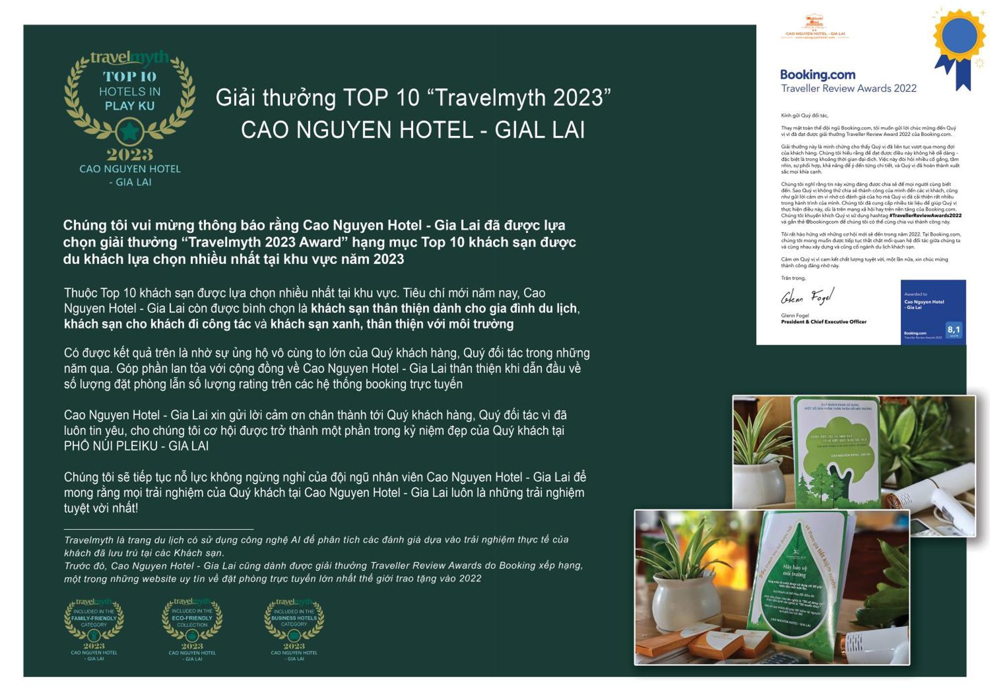 Cao Nguyen Hotel - Gia Lai Pleiku Exterior photo